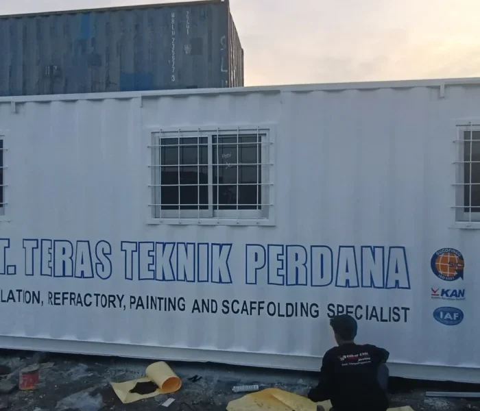 Direksi Keet 40 feet Gresik