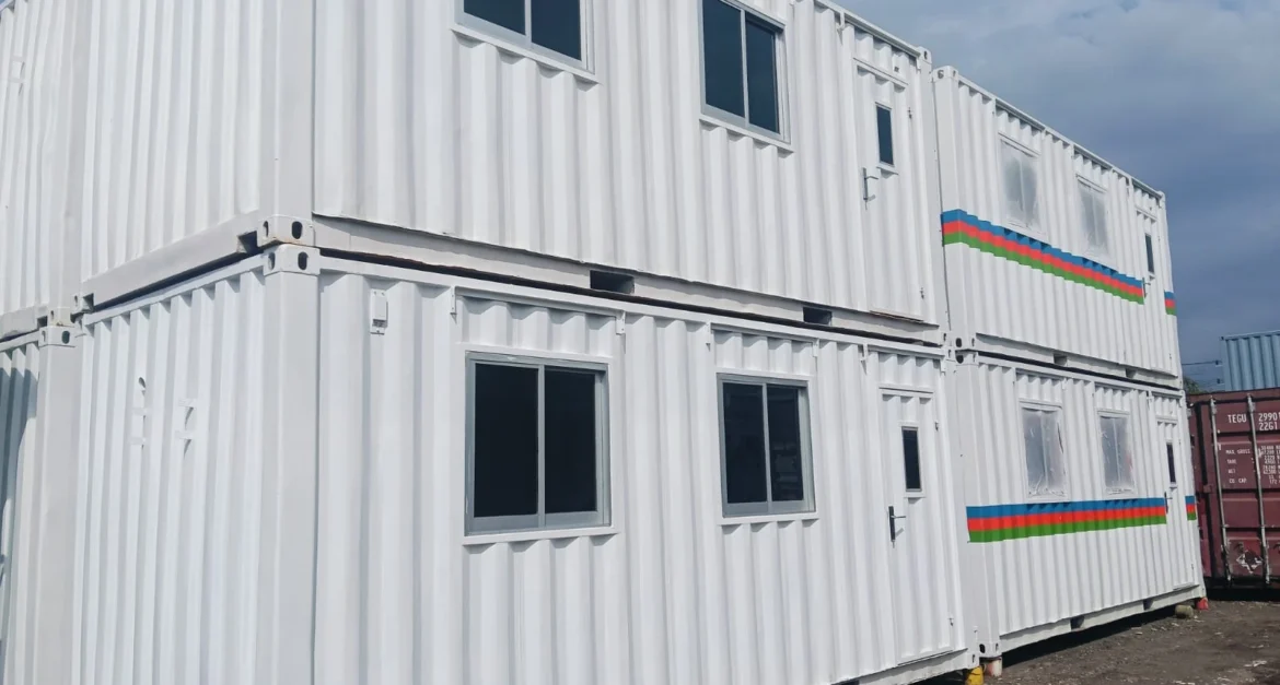 Container Office siap pakai