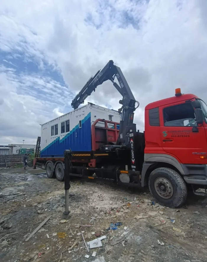 Container Office 20 Feet dengan toilet