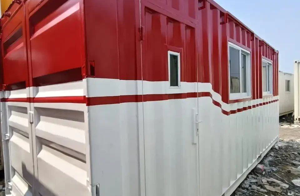 Container Office dengan sekat