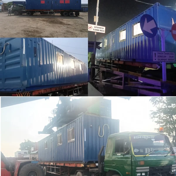 jual container office 20 feet 40 feet makassar