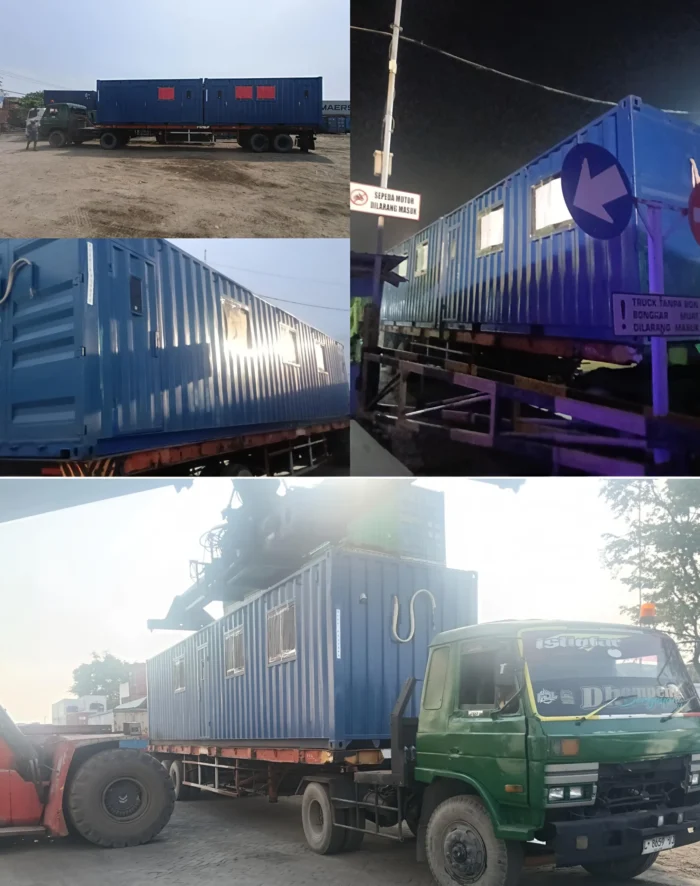 jual container office 20 feet 40 feet makassar
