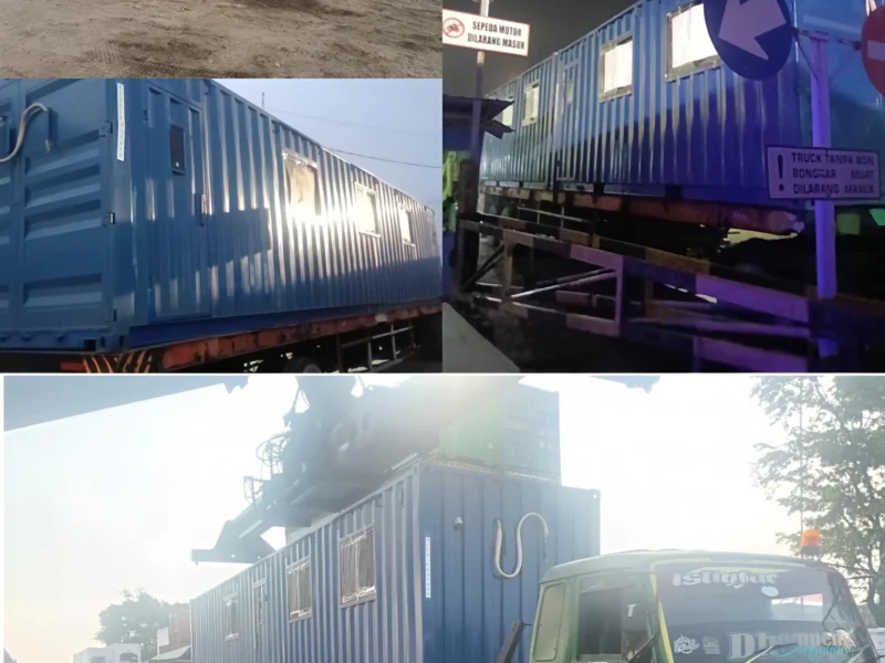 jual container office 20 feet 40 feet makassar