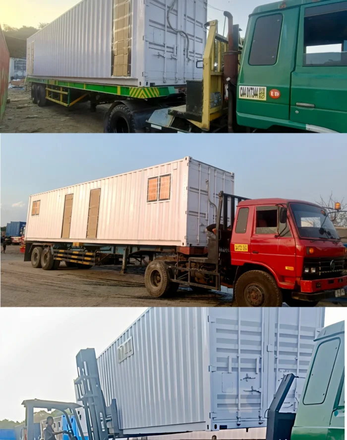 Jual container office 40 ft Surabaya Ternate